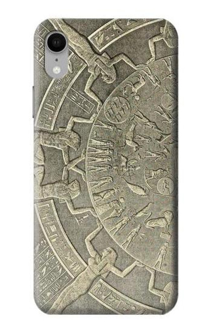S3396 デンデラ星座古代エジプト Dendera Zodiac Ancient Egypt iPhone XR バックケース、フリップケース・カバー