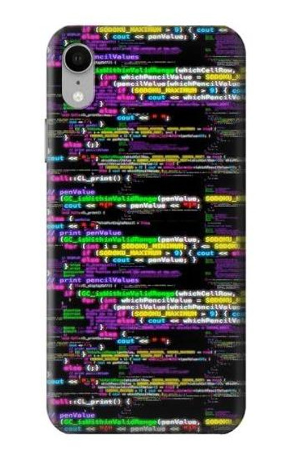 S3420 コーディングプログラマー Coding Programmer iPhone XR バックケース、フリップケース・カバー