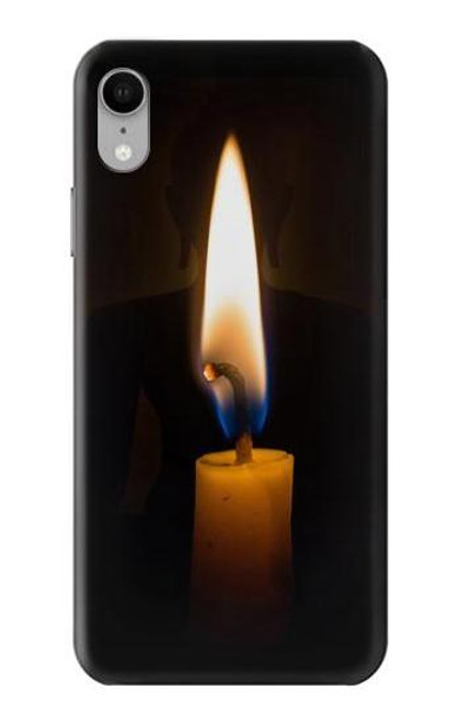 S3530 仏 Buddha Candle Burning iPhone XR バックケース、フリップケース・カバー