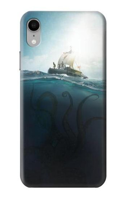 S3540 巨大なタコ Giant Octopus iPhone XR バックケース、フリップケース・カバー