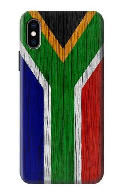 S3464 南アフリカの国旗 South Africa Flag iPhone X, iPhone XS バックケース、フリップケース・カバー