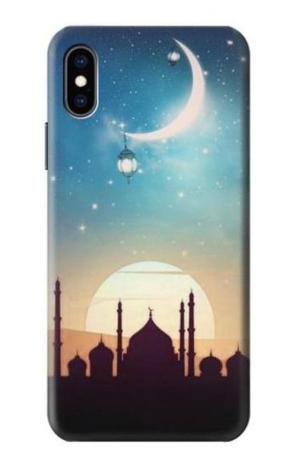 S3502 イスラムの夕日 Islamic Sunset iPhone X, iPhone XS バックケース、フリップケース・カバー