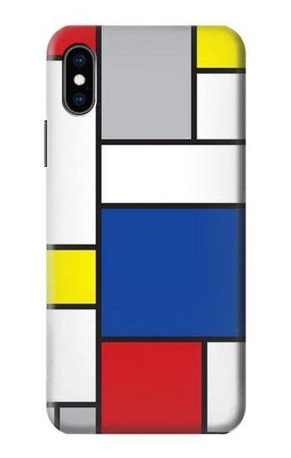 S3536 現代美術 Modern Art iPhone X, iPhone XS バックケース、フリップケース・カバー