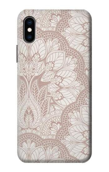 S3580 マンダルラインアート Mandal Line Art iPhone X, iPhone XS バックケース、フリップケース・カバー