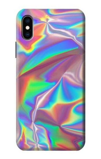 S3597 ホログラフィック写真印刷 Holographic Photo Printed iPhone X, iPhone XS バックケース、フリップケース・カバー
