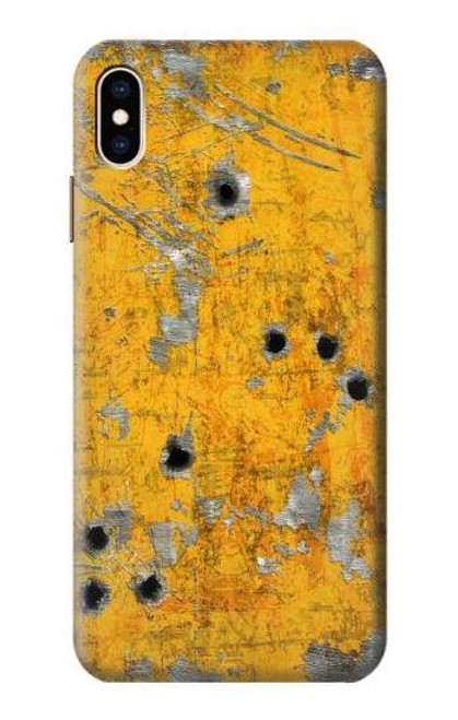 S3528 弾 黄色の金属 Bullet Rusting Yellow Metal iPhone XS Max バックケース、フリップケース・カバー