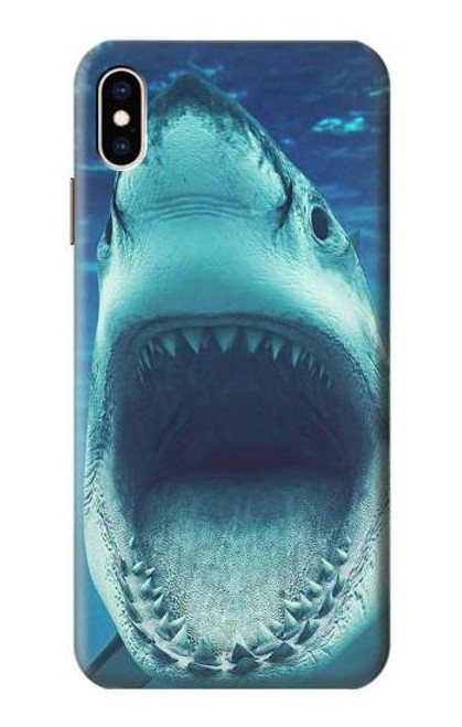 S3548 イタチザメ Tiger Shark iPhone XS Max バックケース、フリップケース・カバー