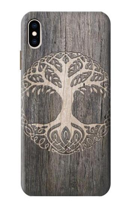 S3591 バイキングツリーオブライフシンボル Viking Tree of Life Symbol iPhone XS Max バックケース、フリップケース・カバー
