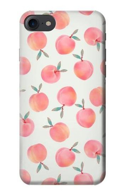 S3503 桃 Peach iPhone 7, iPhone 8 バックケース、フリップケース・カバー