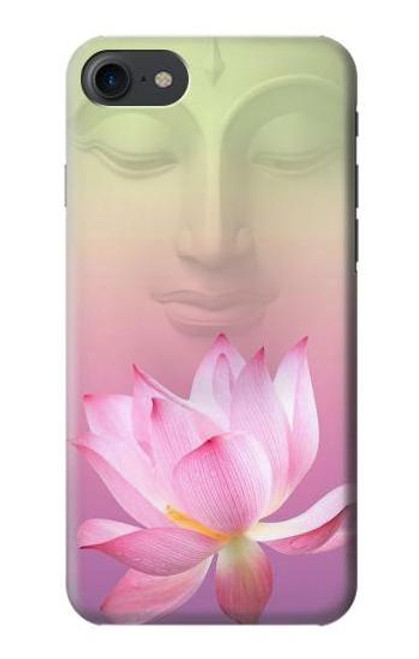 S3511 蓮の花の仏教 Lotus flower Buddhism iPhone 7, iPhone 8 バックケース、フリップケース・カバー