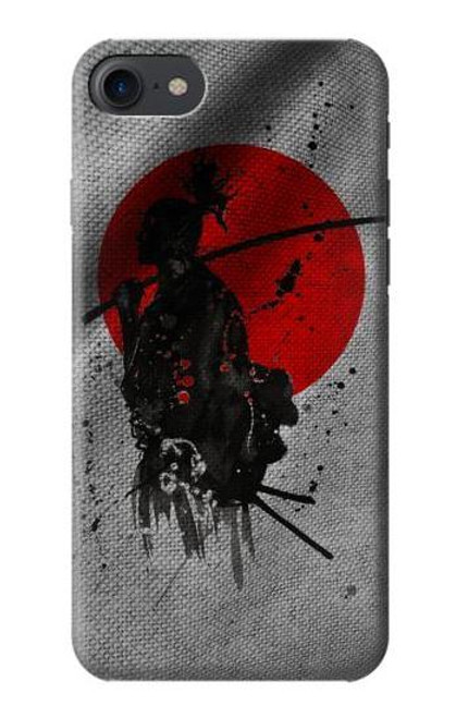S3517 日本国旗Sa Japan Flag Samurai iPhone 7, iPhone 8 バックケース、フリップケース・カバー