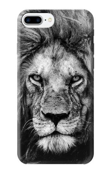 S3372 ライオンの顔 Lion Face iPhone 7 Plus, iPhone 8 Plus バックケース、フリップケース・カバー