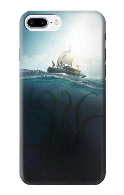 S3540 巨大なタコ Giant Octopus iPhone 7 Plus, iPhone 8 Plus バックケース、フリップケース・カバー
