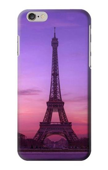 S3447 エッフェルパリの夕日 Eiffel Paris Sunset iPhone 6 6S バックケース、フリップケース・カバー