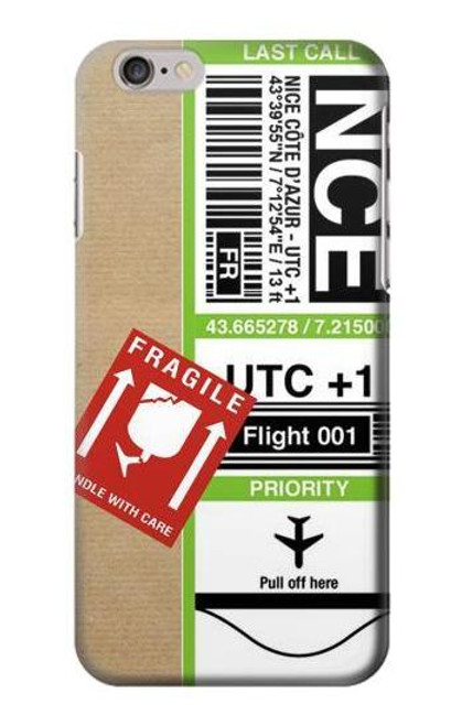 S3543 荷物タグアート Luggage Tag Art iPhone 6 6S バックケース、フリップケース・カバー