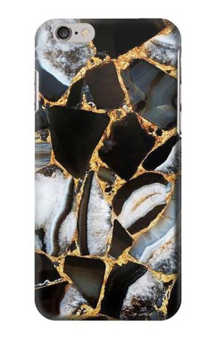 S3419 金の大理石のグラフィックプリント Gold Marble Graphic Print iPhone 6 Plus, iPhone 6s Plus バックケース、フリップケース・カバー