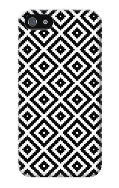 S3424 ルタ柄 Ruta Pattern iPhone 5 5S SE バックケース、フリップケース・カバー