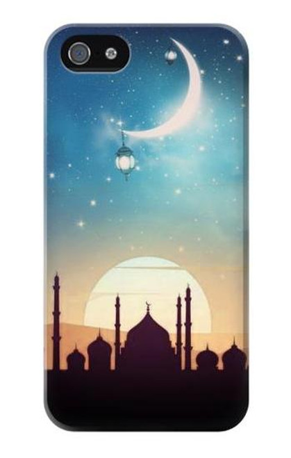 S3502 イスラムの夕日 Islamic Sunset iPhone 5 5S SE バックケース、フリップケース・カバー