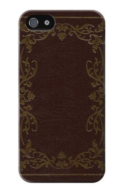 S3553 ヴィンテージブックカバー Vintage Book Cover iPhone 5 5S SE バックケース、フリップケース・カバー