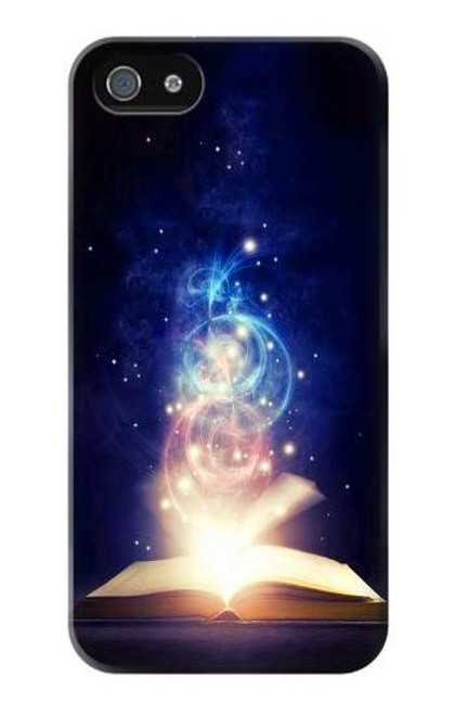 S3554 魔法書 Magic Spell Book iPhone 5 5S SE バックケース、フリップケース・カバー
