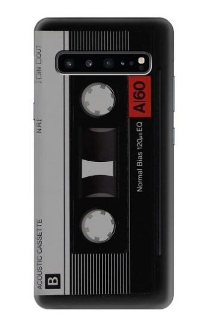S3516 ビンテージカセットテープ Vintage Cassette Tape Samsung Galaxy S10 5G バックケース、フリップケース・カバー