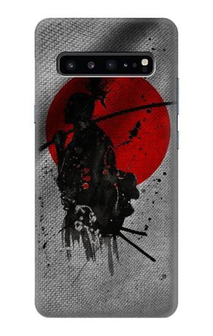 S3517 日本国旗Sa Japan Flag Samurai Samsung Galaxy S10 5G バックケース、フリップケース・カバー