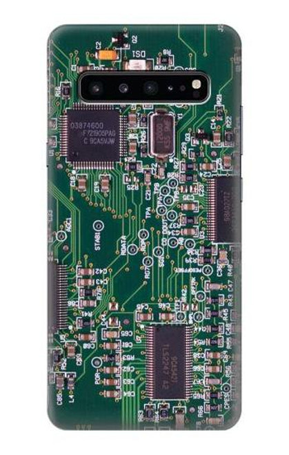 S3519 電子回路基板のグラフィック Electronics Circuit Board Graphic Samsung Galaxy S10 5G バックケース、フリップケース・カバー
