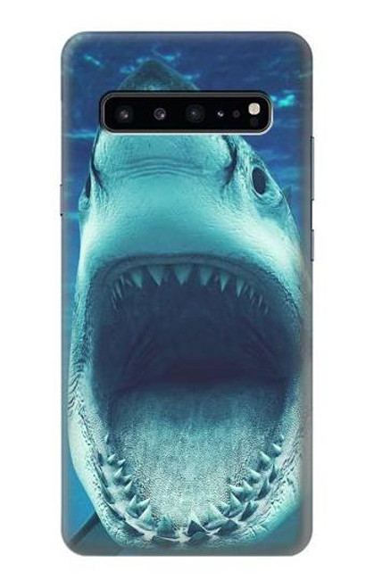 S3548 イタチザメ Tiger Shark Samsung Galaxy S10 5G バックケース、フリップケース・カバー