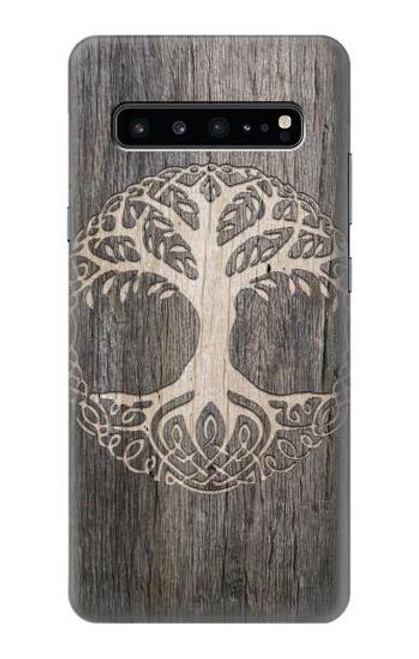 S3591 バイキングツリーオブライフシンボル Viking Tree of Life Symbol Samsung Galaxy S10 5G バックケース、フリップケース・カバー