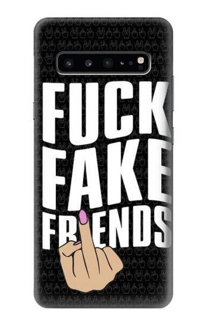 S3598 中指の友達 Middle Finger Friend Samsung Galaxy S10 5G バックケース、フリップケース・カバー