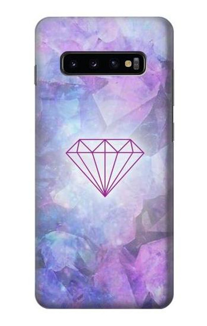 S3455 ダイヤモンド Diamond Samsung Galaxy S10 Plus バックケース、フリップケース・カバー