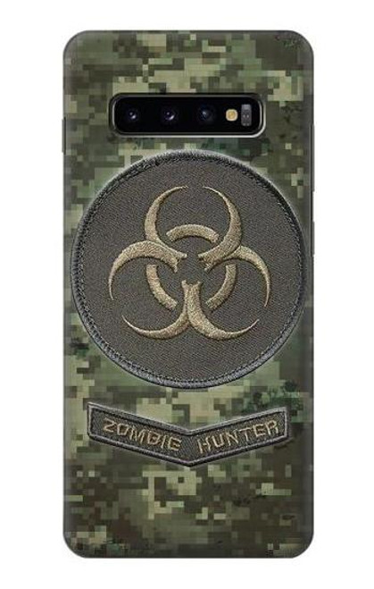 S3468 バイオハザードゾンビハンターグラフィック Biohazard Zombie Hunter Graphic Samsung Galaxy S10 Plus バックケース、フリップケース・カバー