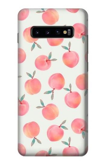 S3503 桃 Peach Samsung Galaxy S10 Plus バックケース、フリップケース・カバー