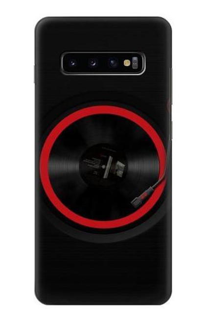 S3531 スピニングレコードプレーヤー Spinning Record Player Samsung Galaxy S10 Plus バックケース、フリップケース・カバー