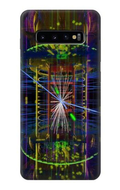 S3545 量子粒子衝突 Quantum Particle Collision Samsung Galaxy S10 Plus バックケース、フリップケース・カバー