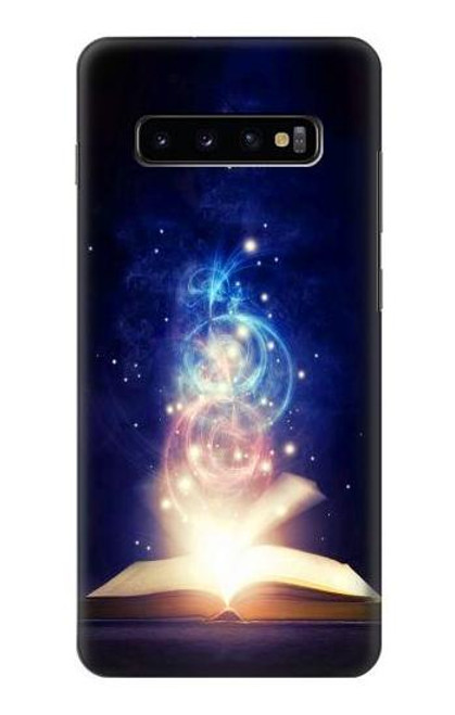 S3554 魔法書 Magic Spell Book Samsung Galaxy S10 Plus バックケース、フリップケース・カバー