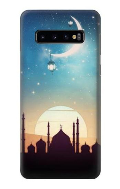 S3502 イスラムの夕日 Islamic Sunset Samsung Galaxy S10 バックケース、フリップケース・カバー