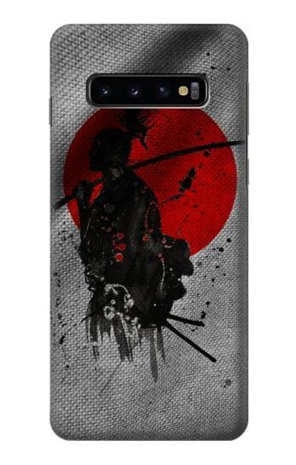 S3517 日本国旗Sa Japan Flag Samurai Samsung Galaxy S10 バックケース、フリップケース・カバー