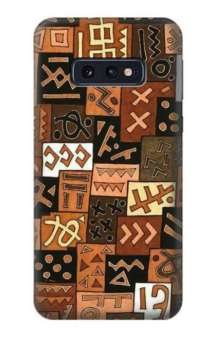 S3460 マリ芸術 Mali Art Pattern Samsung Galaxy S10e バックケース、フリップケース・カバー