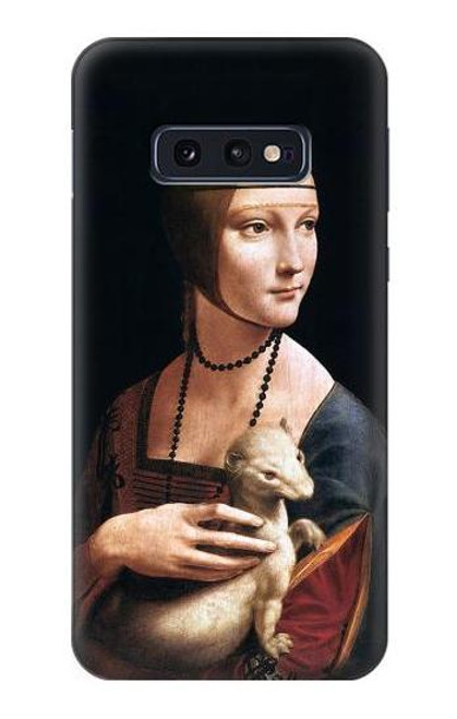 S3471 エルミン・レオナルド・ダ・ヴィンチ Lady Ermine Leonardo da Vinci Samsung Galaxy S10e バックケース、フリップケース・カバー