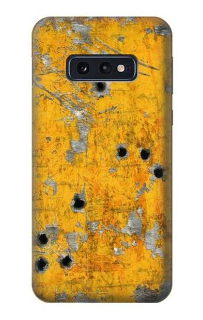 S3528 弾 黄色の金属 Bullet Rusting Yellow Metal Samsung Galaxy S10e バックケース、フリップケース・カバー