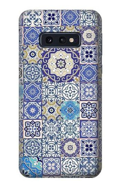 S3537 モロッコのモザイクパターン Moroccan Mosaic Pattern Samsung Galaxy S10e バックケース、フリップケース・カバー