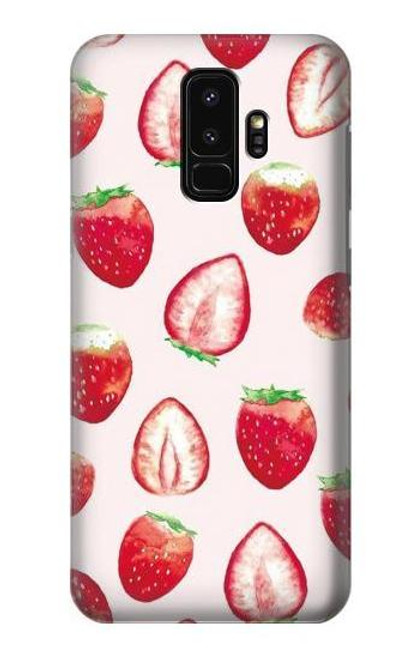 S3481 イチゴ Strawberry Samsung Galaxy S9 Plus バックケース、フリップケース・カバー
