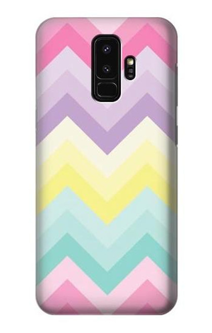 S3514 虹色ジグザグ Rainbow Zigzag Samsung Galaxy S9 Plus バックケース、フリップケース・カバー
