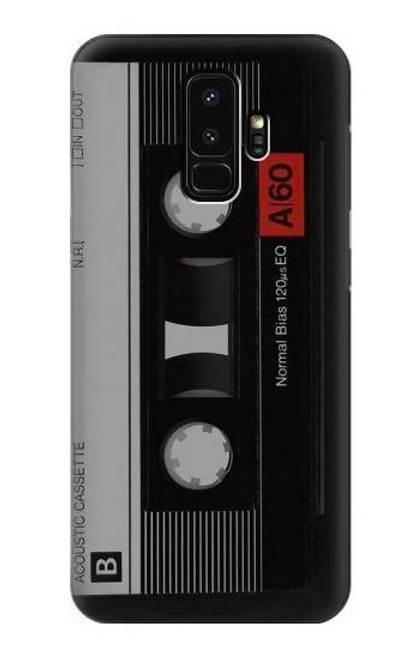 S3516 ビンテージカセットテープ Vintage Cassette Tape Samsung Galaxy S9 Plus バックケース、フリップケース・カバー