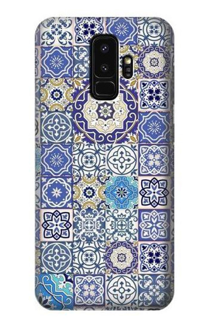 S3537 モロッコのモザイクパターン Moroccan Mosaic Pattern Samsung Galaxy S9 Plus バックケース、フリップケース・カバー