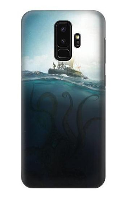 S3540 巨大なタコ Giant Octopus Samsung Galaxy S9 Plus バックケース、フリップケース・カバー