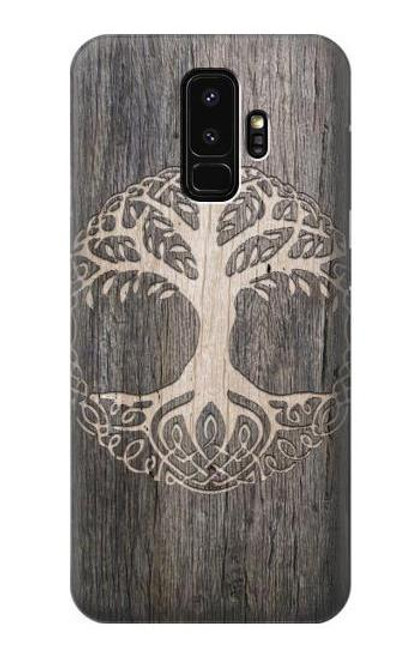 S3591 バイキングツリーオブライフシンボル Viking Tree of Life Symbol Samsung Galaxy S9 Plus バックケース、フリップケース・カバー