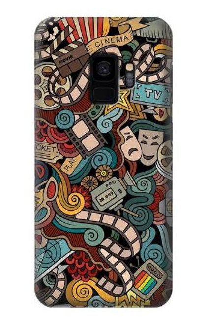 S3480 映画 Movie Acting Entertainment Samsung Galaxy S9 バックケース、フリップケース・カバー
