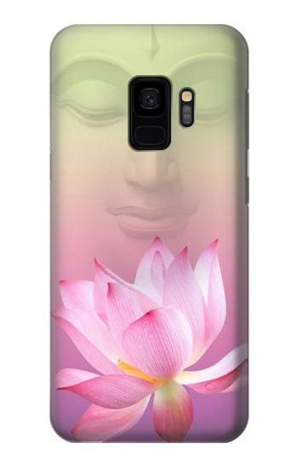 S3511 蓮の花の仏教 Lotus flower Buddhism Samsung Galaxy S9 バックケース、フリップケース・カバー